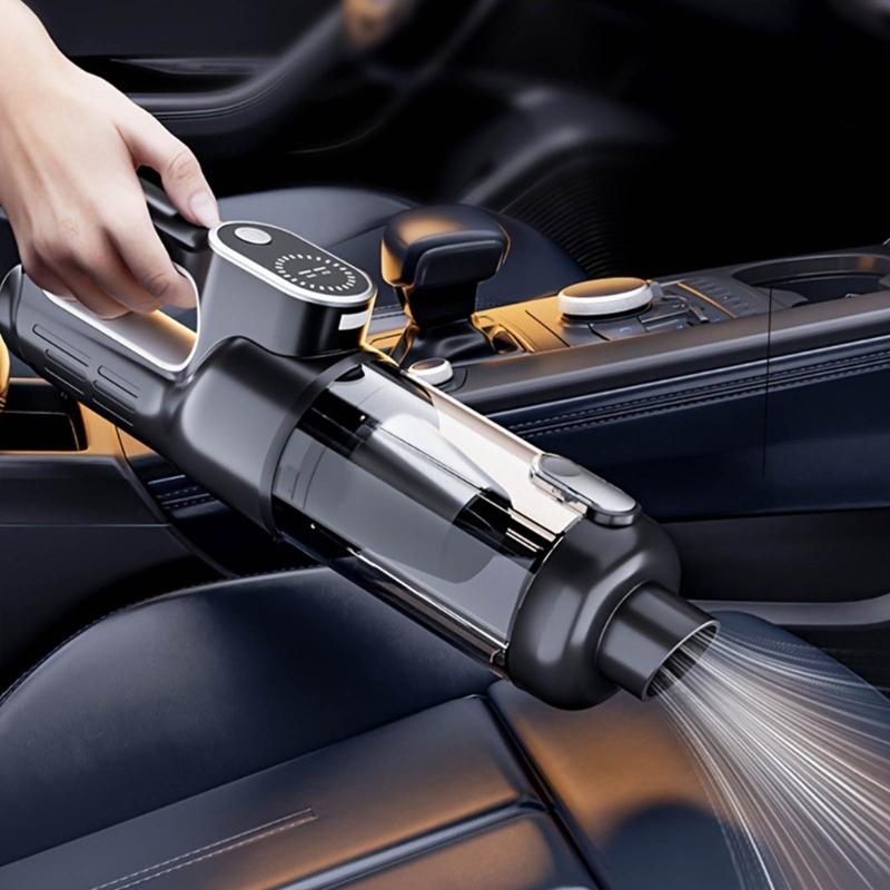 High Speed 65000RPM Brushless Motor Handheld Car Vacuum with HEPA Filtration 7800mAh Battery 3H Fast Charging for Car