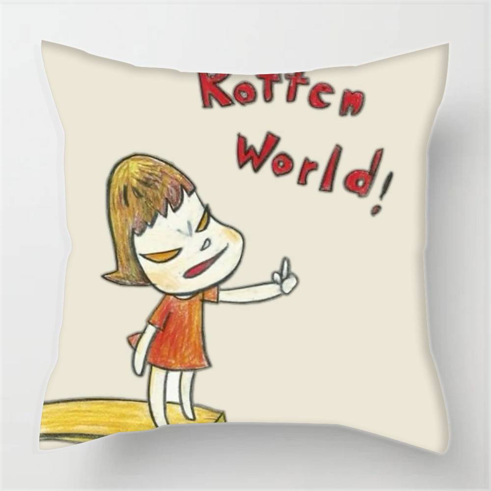 Pillowcases cushion covers living room sofas home decor gifts Anime Y-Yoshitomos Art bad kids