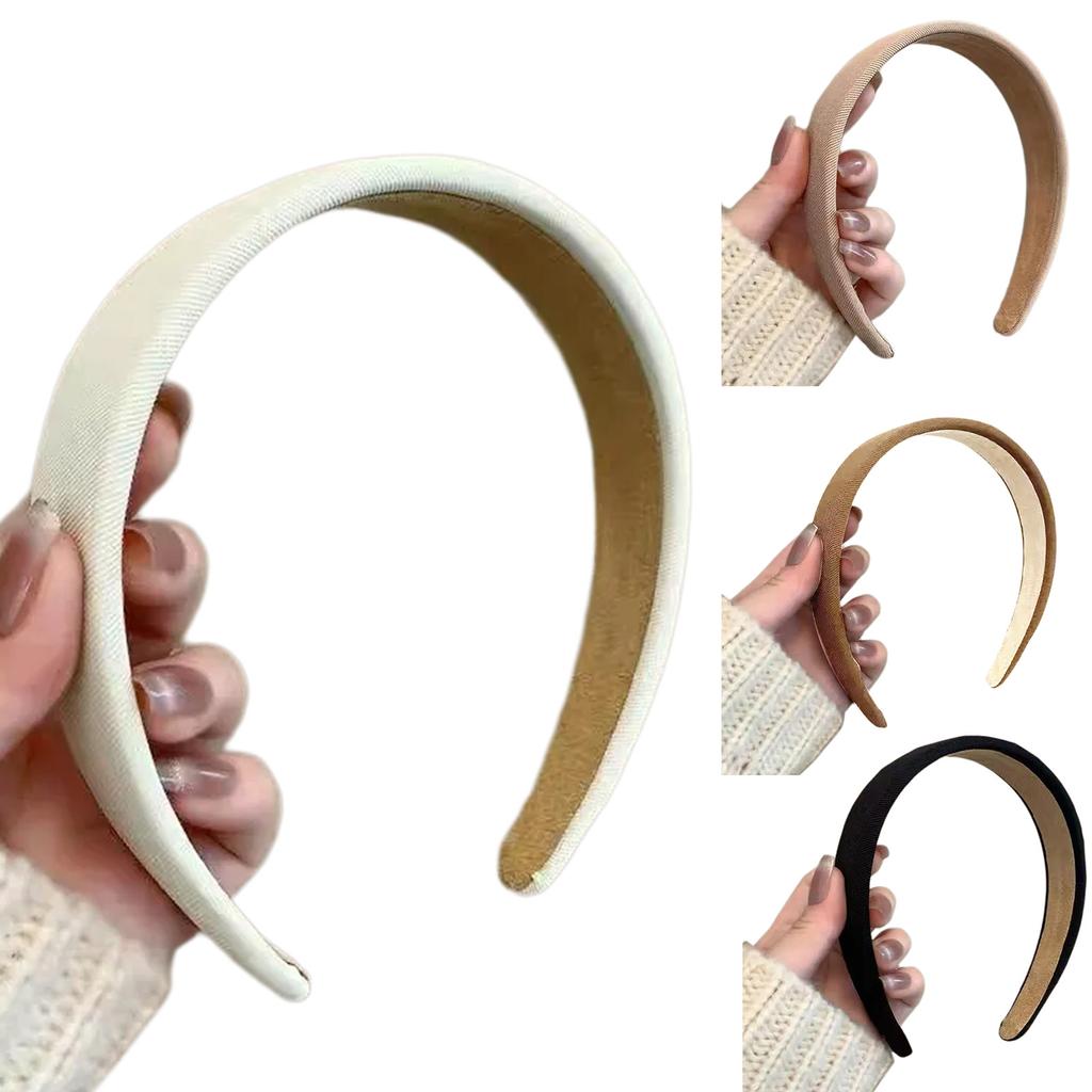Trendy Antiskid Headbands Women Fashion Hair Hoop Vintage Stylish Hairpiece for Everyday Use