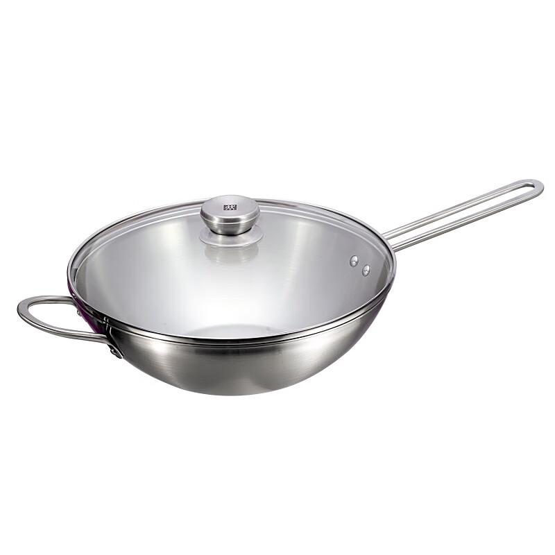 

ZWILLING TWIN Nova III 30cm Stainless Steel Wok