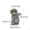 Pet Memorial Figure for Backyard Lawn Decoration Small Animal Grave Marker