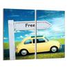 Glass Protective Hob Cover 2x30x52 Auto