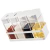 4 Grid Seasoning Jars Set Plastic Oil Jars Practical Seasoning Box  Home Use