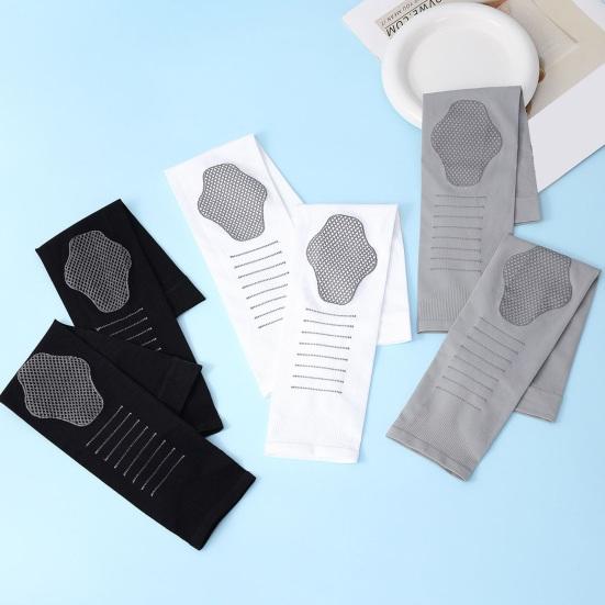 Cooling Arm Sleeves for Men Women, Breathable Ice Silk Arm Cover Sleeves, UV Sun Protection Sports Arm Sleeves, Compression Sleeves for Summer
