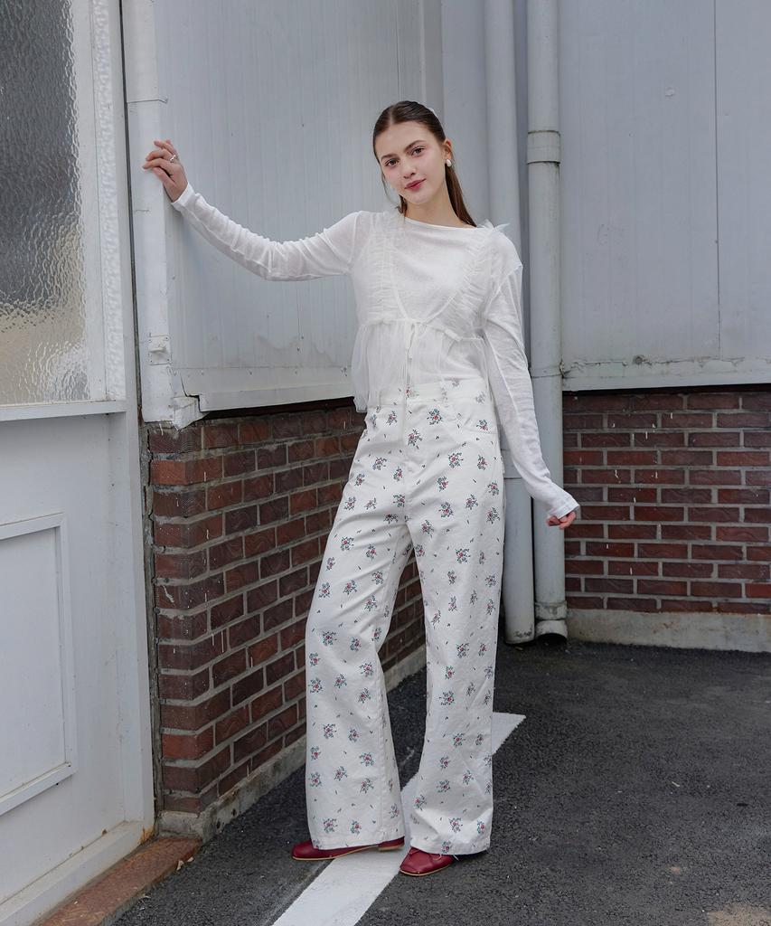 Seuleubi Amelie Floral Pants