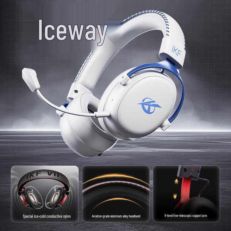 iKF V11 Max 4-Mode Wireless Gaming Headset