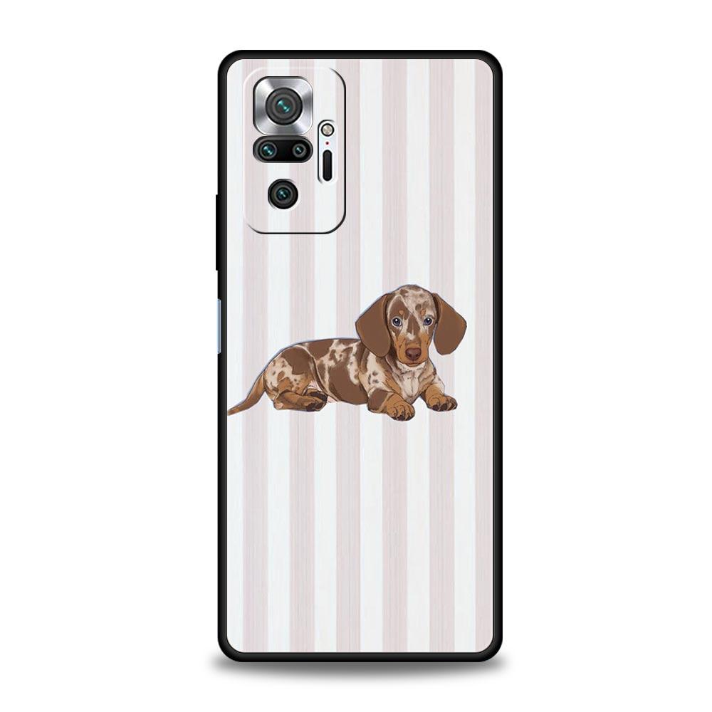 

Phone Case Cover for Redmi 14C 10C Note 15 14 13 12 10 11 Pro Plus K40 5G Soft TPU Shockproof Fundas Shell Cute Cartoon Dog Bags Note 11 Pro Plus