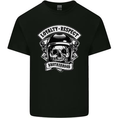 Respect Brotherhood Motorcycle Biker Bike Unisexs Light Cotton TShirt