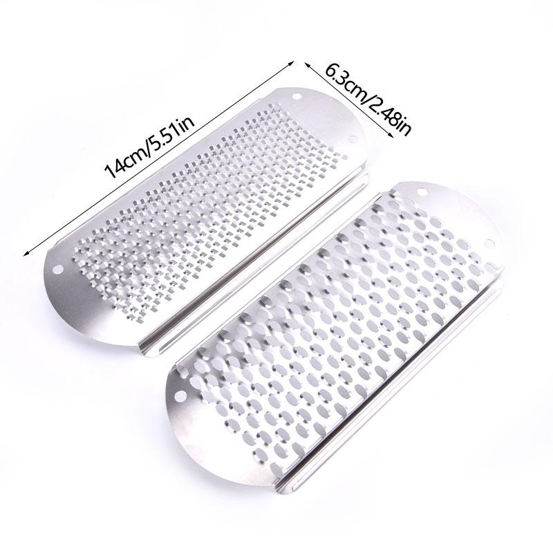 Stainless Steel Foot File Feet Grinding Device Remove Dead Skin Rub Feet