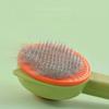 1pc Pet Supplies Pet Comb Self Cleaning Slicker Brush Remove Hair Grooming Brush Pet Dematting Comb Beauty Slicker Cat Comb