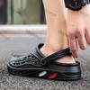 Fashion Men Clogs Sandals Summer Outdoor Slippers Home Garden Shoes Cholas Beach Aqua Shoes Men Chunky Soft Sole Sandals Cloud Slipper