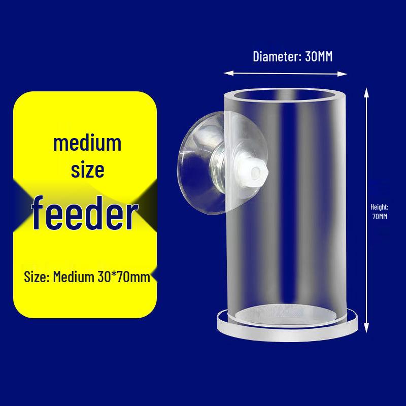 Acrylic Feeder with Net for Hatching Brine Shrimp Eggs for Small Aquarium Fish