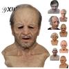 Charmant Oud Man Masker Ontwerp Oude Man voor Volwassenen Realistisch Latex Menselijk Volledig Hoofd Comfortabele Bedekking met Levensachtige Rimpel Halloween Maskerade Cosplay