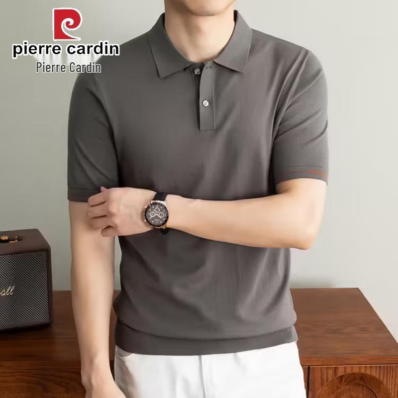 

Pierre Cardin Men s Silk Blend Short Sleeve Polo Shirt 3XL