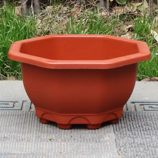 Air Circulation Flower Pot Breathable Thickened Plastic Planter for Bamboo Clivia Drainage Holes Downward Growth Pot for Home Garden Balcony
