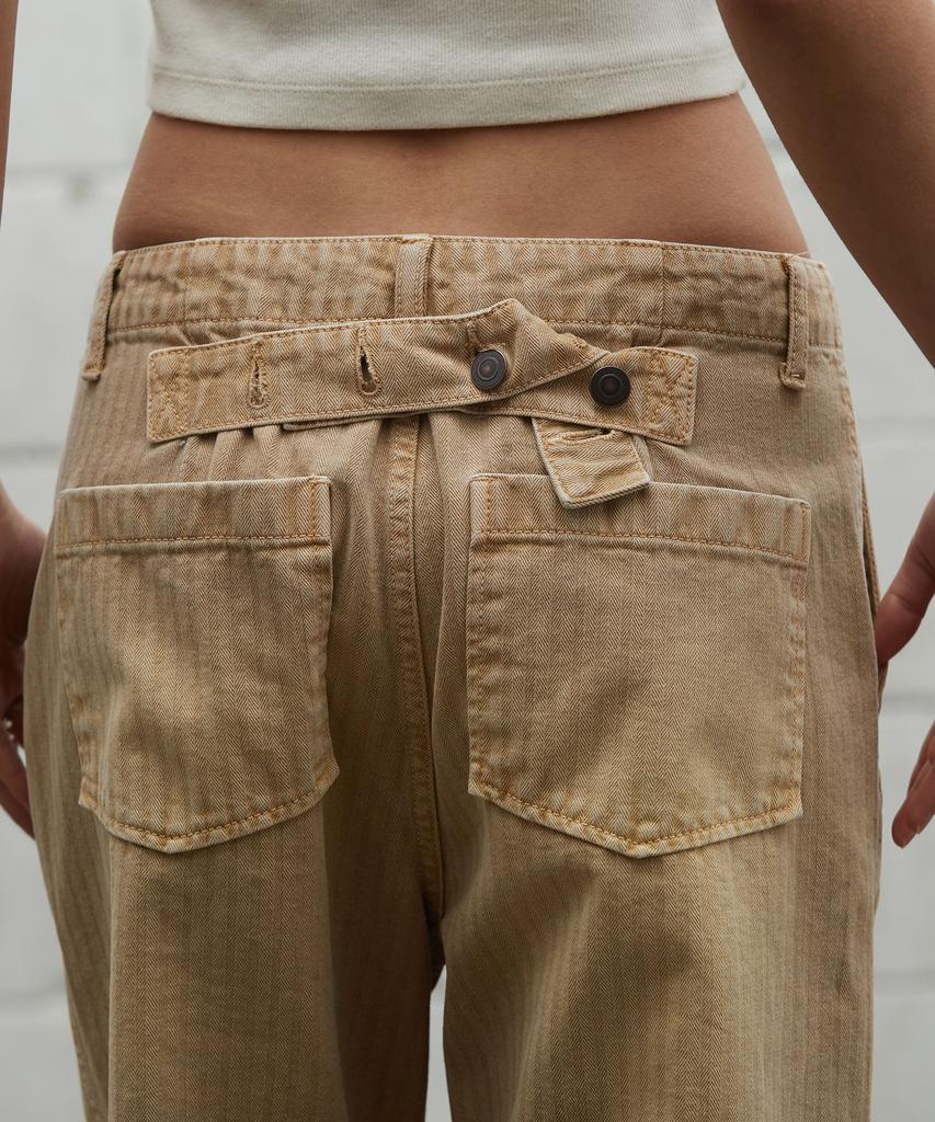 Keulaeki [Women] Fatigue Pants_Beige [Kr265Pwp451]