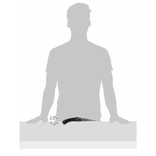 Ishisaw Kogyo Genba-ya Woodworking Folding Saw, 120mm, INK-0570, Silver