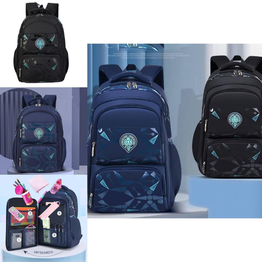 Adorable Unisex Kids School Backpack With Air Cushion Straps Perfect For Grades 1 To 6