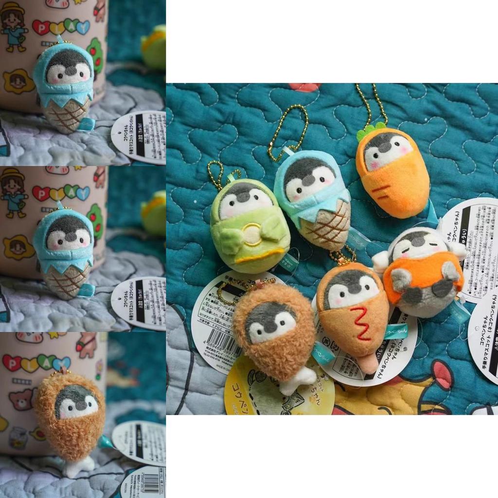 Penguin Dress Up Dinosaur Plush Toy With Short Pile Soft Material For Gift And Decoration