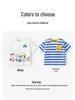 Rightou Summer 2025 Boys' Short-Sleeve T-Shirt - New Children's Toddler Top, Lightweight Half-Sleeve Style