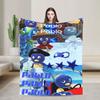 Comfortable  The Backyardigans  Blanket Merch Room Decorative  Throw Blanket Soft Fleece For Outdoor