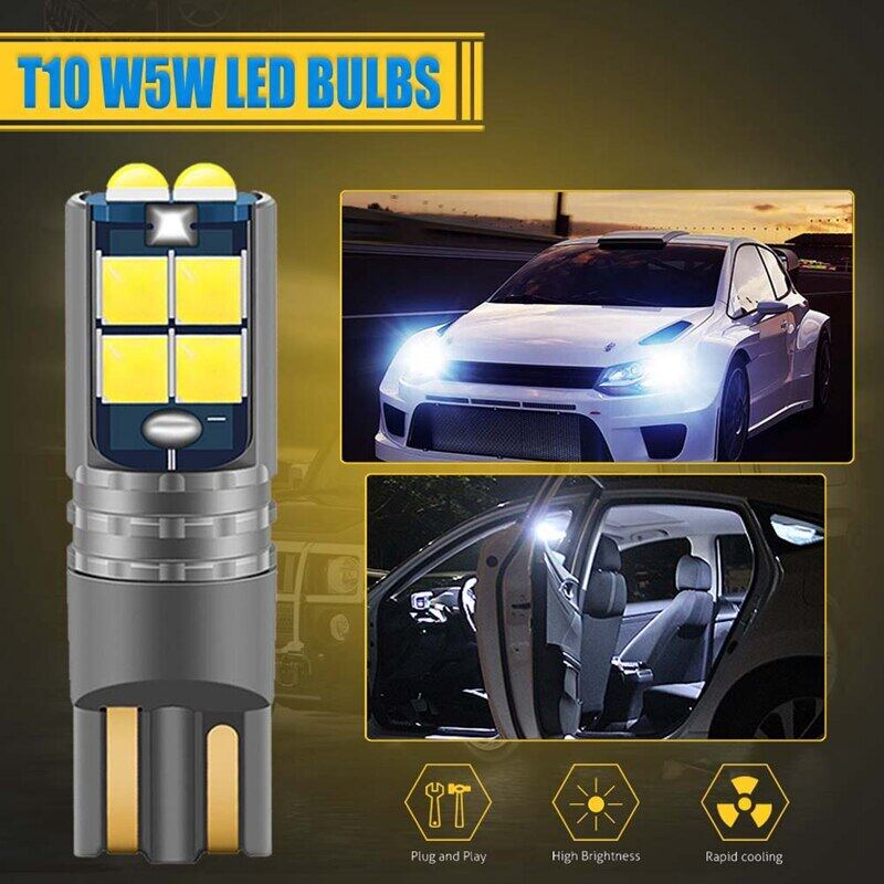 T10 Led Park Lights T10 for Truck Motorcycle Scooter Car T10 W5W Position Light License Plate Light DRL