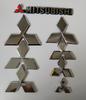Mitsubishi Emblem Stickers for Lancer, EX Lingyue, Lingpai, Outlander: Front, Rear, and Steering Wheel