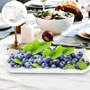 4 Pcs Fruit Cakes Square Paper Lace Plate Cookie Trays Candy Table Containers Cupcake White Serving Platters Party