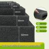 High-Viscosity Black Sponge Tape: Soft, Breathable, Single-Sided Strip for Door & Window Sealing, Soundproofing, Dustproofing.