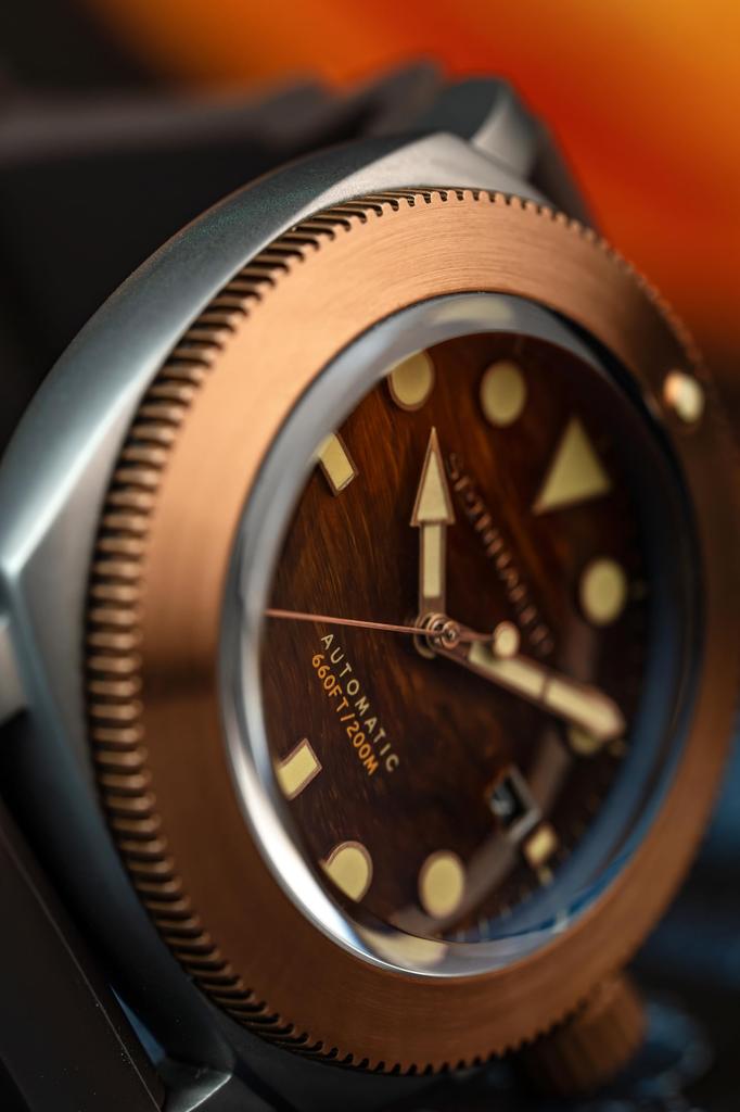Watch Haru Titanium Bronze Brown [Spinikar] SP-5145-01 Men's [Used]