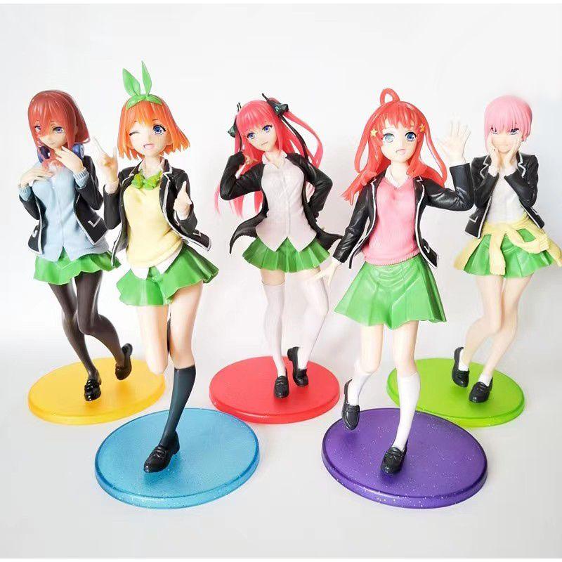 

Exquisite And Realistic Nakano Ichika Itsuki Figure From The Quintessential Quintuplets 5pcs