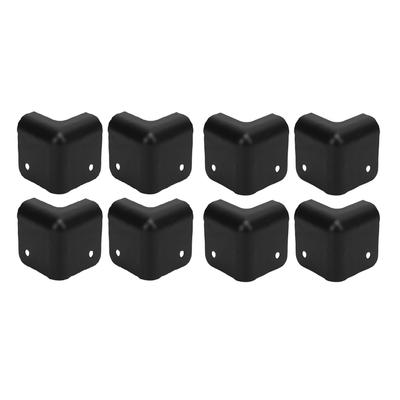 8pcs Speaker Corner Protectors Iron Cabinet Corner Guard Wrap for Stage Speaker Guitar Amplifier