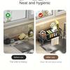 1pc Kitchen Sink Storage Rack, Toilet Storage Rack, Kitchen Faucet Sponge Holder, Storage Sink Organizer, Drain Rack For Bathroom And Kitchen Supplies