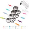 8/13Pcs Teaspoon Measuring Cups Set Stainless Steel Kitchen Measure Tool  Food Preparation