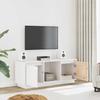 Vidaxl Szafka Pod Telewizor, Biała 110,5X35X44 Cm, Lite Drewno Sosnowe