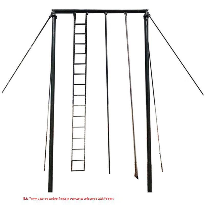 

Heavy-Duty Outdoor Climbing Training Frame 8m H x 4m W