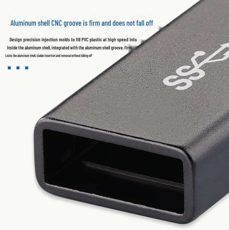 USB 3.1 Type-A Male to Type-C Female Adapter for Apple Devices