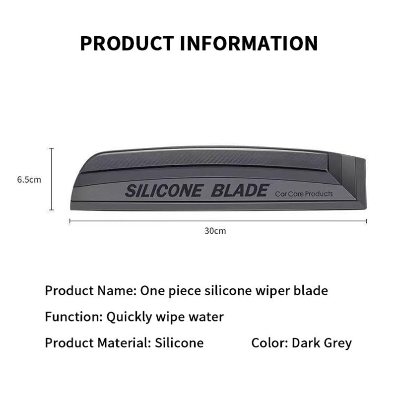 Non-Scratch Soft Silicone Handy Squeegee Car Wrap Tools Water Window Wiper Drying Blade Clean Scraping Film Scraper Accessories