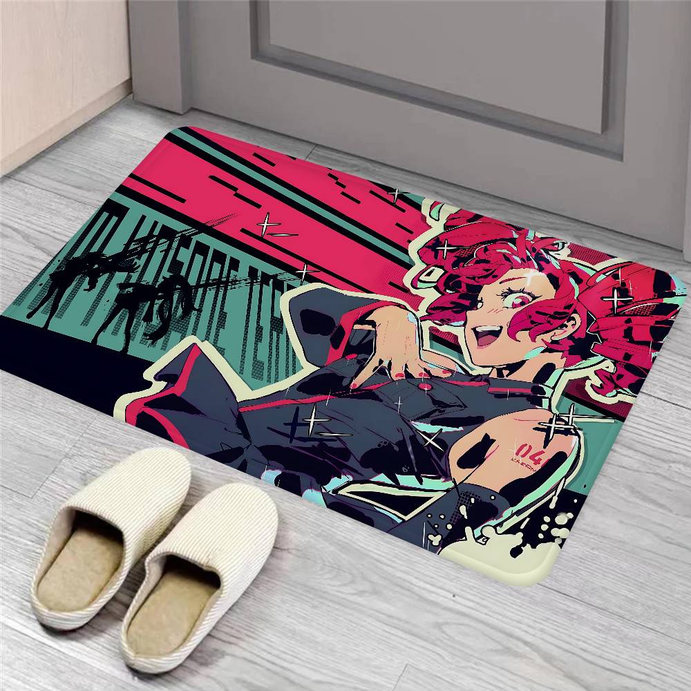 Vocaloid K-Kasane T-Teto Floor Mat INS Style Soft Bedroom Floor House Laundry Room Mat Anti-skid Household Carpets