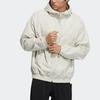 Adidas Pánská sportovní bunda s kapucí a fleecovou podšívkou, hnědá, H38402