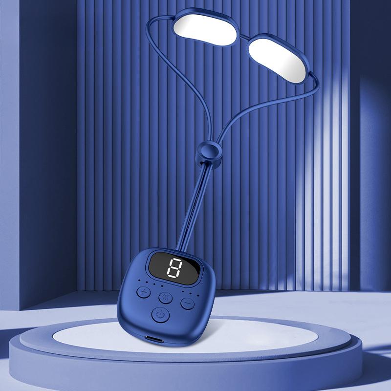 Pendant Cervical Spine Instrument Mini Neck Double Pulse Massager Portable Neck Protector Hot Compress Massager