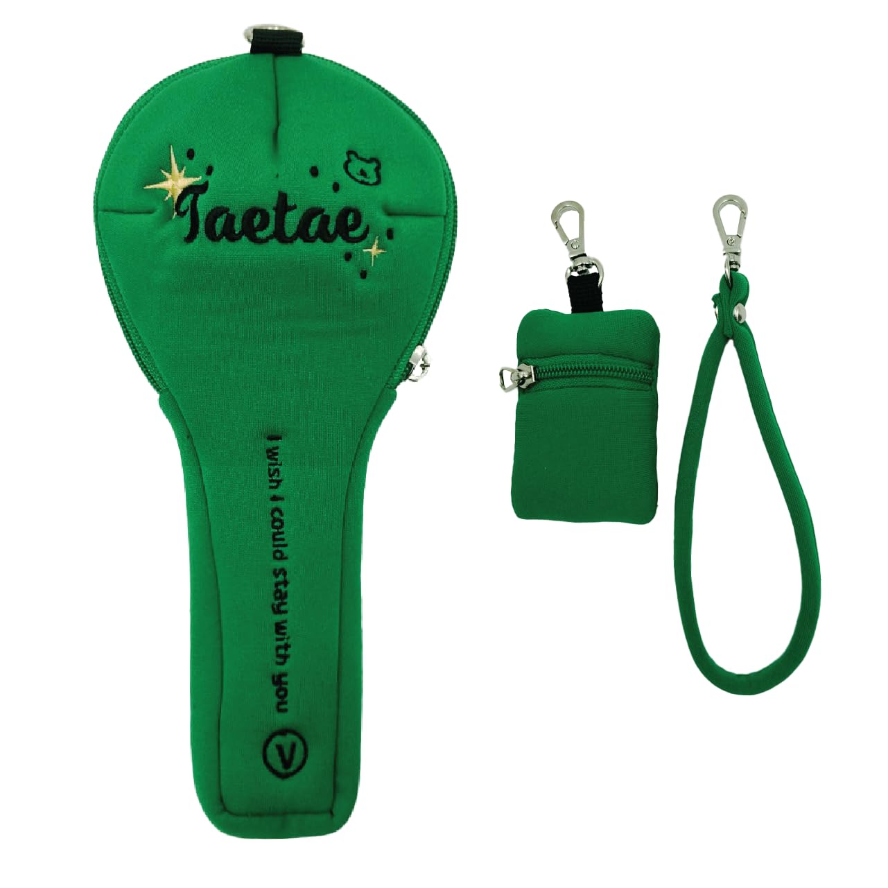 

Exclusively for Completely original design Penlight pouch V lightstick pouch V AmiBomb! ver. (Bangtan ver.) (Green) зелёный