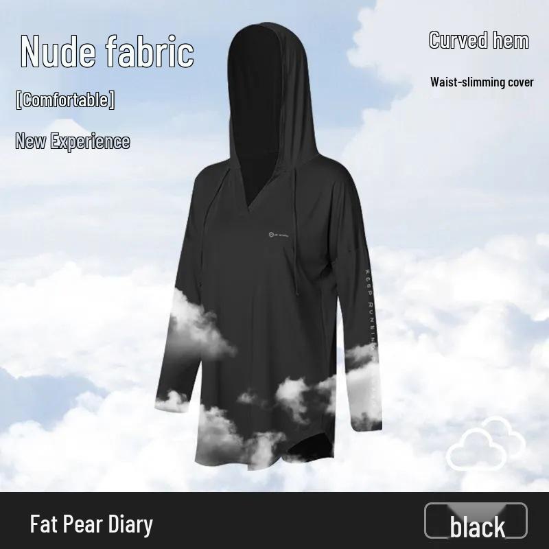 Plus Size Quick-Dry Yoga Set: Hooded Long-Sleeve Top and Pants for Chubby Sisters