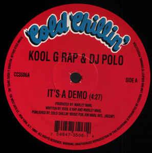 12-Zoll-Schallplatte KOOL G RAP DJ. POLO Es ist eine Demo Ich bin Fly CC3506 Cold Chillin 1995 US Rap HipHopRB Gebraucht