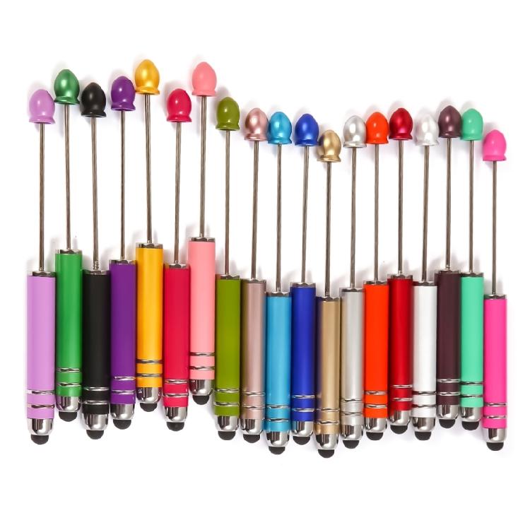 3-in-1 Ballpoint Pen with Stylus Tip DIY Beading Pen Business Signing Pen