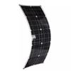 30W 18V Semi-Flexible Solar Panel Outdoor Solar Charging Panel USB Cell Phone Charger