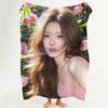 Celebrity Z Zhao L Lusi Throw Flannel Throw Blanket Suitable for Sofa Living Room Bedroom