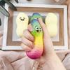 12 pièces Beurre de cacahuète à rebond lent Jouet Squishy réaliste Jouet à pétrir Jouet anti-stress Offrir un cadeau