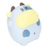 Electric Mini Hand Warmer 2 Levels USB Rechargeable Fast Heating Cartoon Cow Night Light Heater Blue