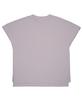 ZHOUERO Drop Shoulder Zipper Sleeveless (Lilac)